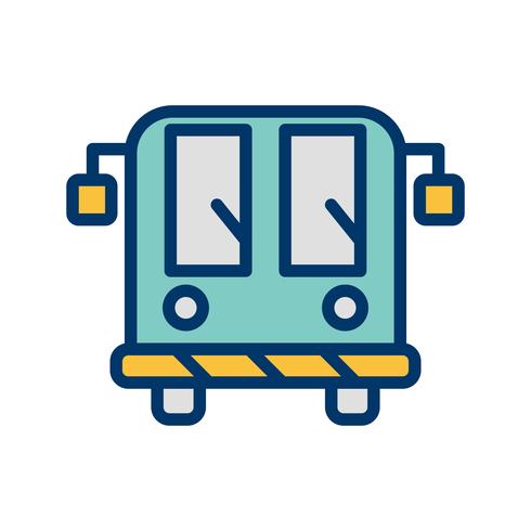 Vector Airport Bus Icon