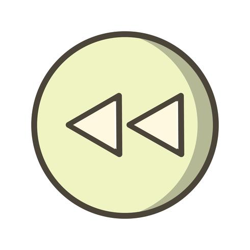 Back Icon Vector Illustration
