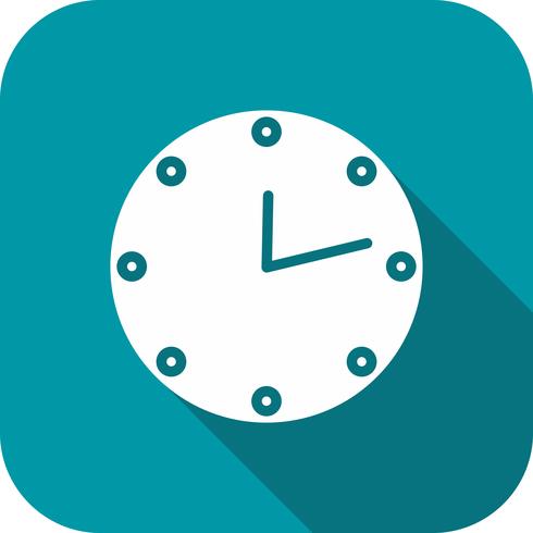 Vector icono de reloj