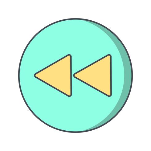 Back Icon Vector Illustration