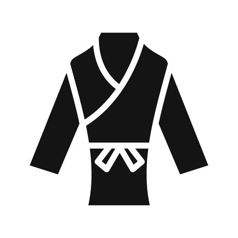 Icono de Karate Vector Illustration