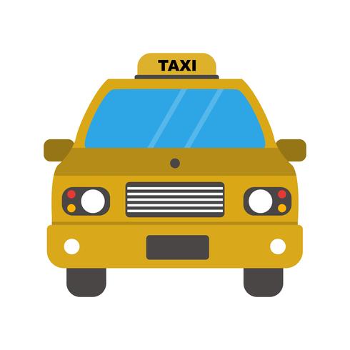 Vector icono de taxi