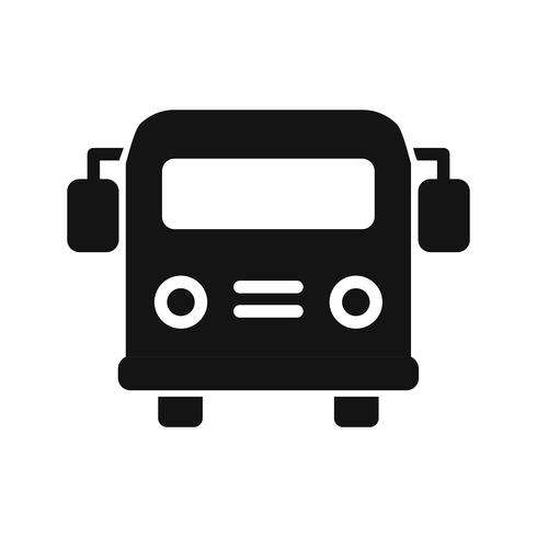 Vector School bus Icon