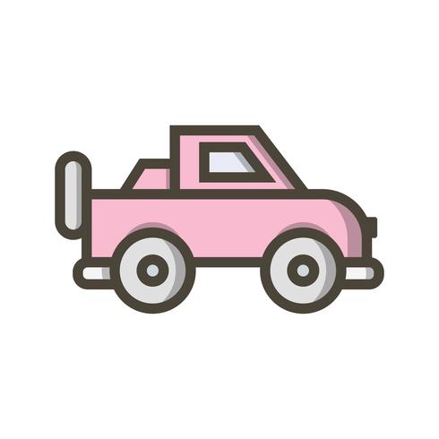 icono de vector jeep