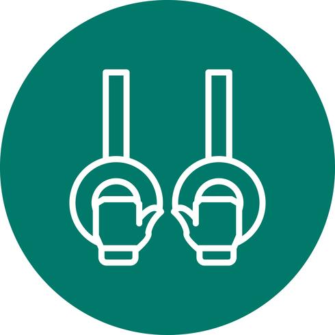 Gymnastics Icon Vector Illustration