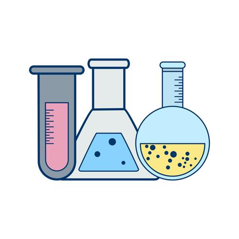 Vector Test Tubes Icon