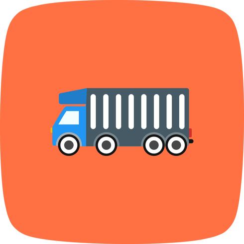 Vector Tipper Truck Icon