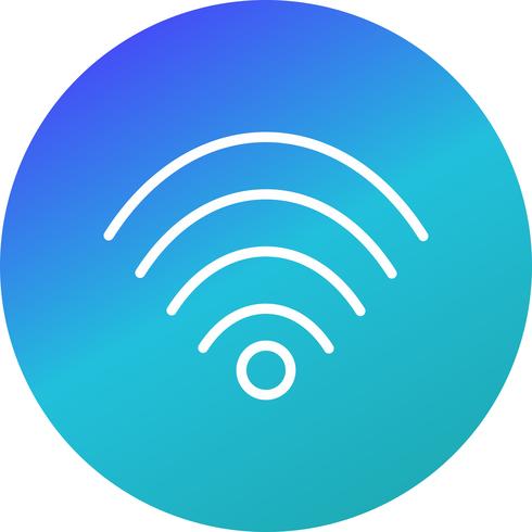 Icono de vector wifi