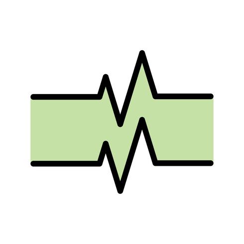 Vector Pulse Rate Icon