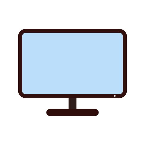 Vector LCD Icon