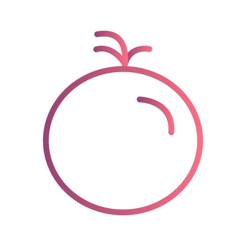 Vector Tomato Icon