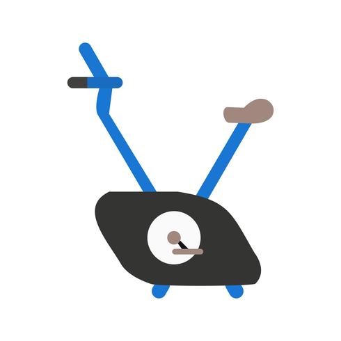 Exercise Bike Icon Vector Illustration