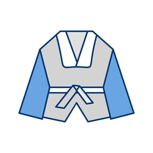 Karate Icon Vector Illustration
