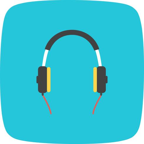 Headphones Icon Vector Illustration