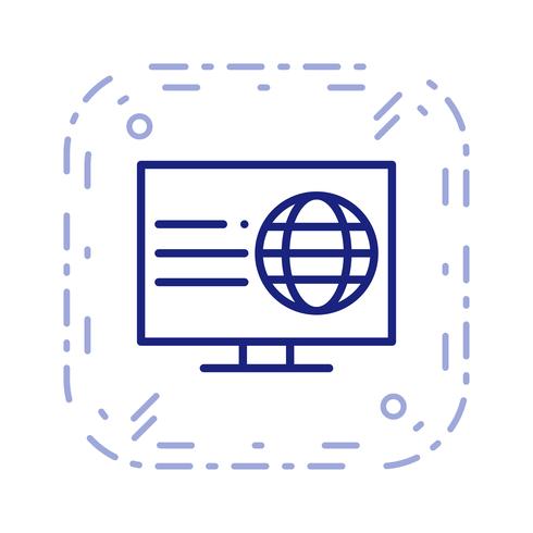 Vector Webpage Icon