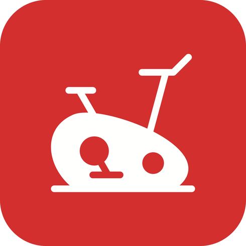 Ilustración de Vector de icono de bicicleta de ejercicio