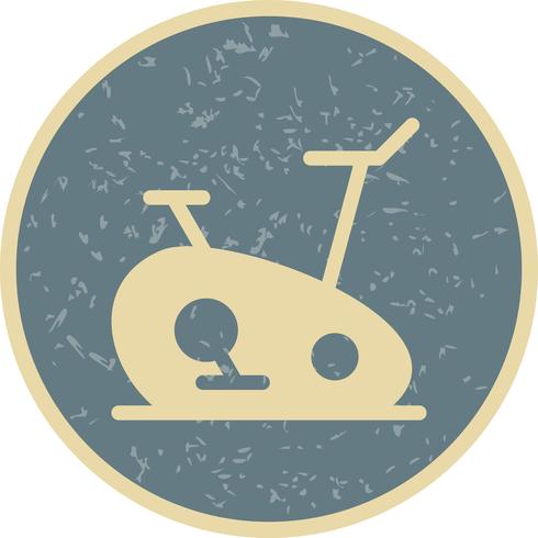 Exercise Bike Icon Vector Illustration