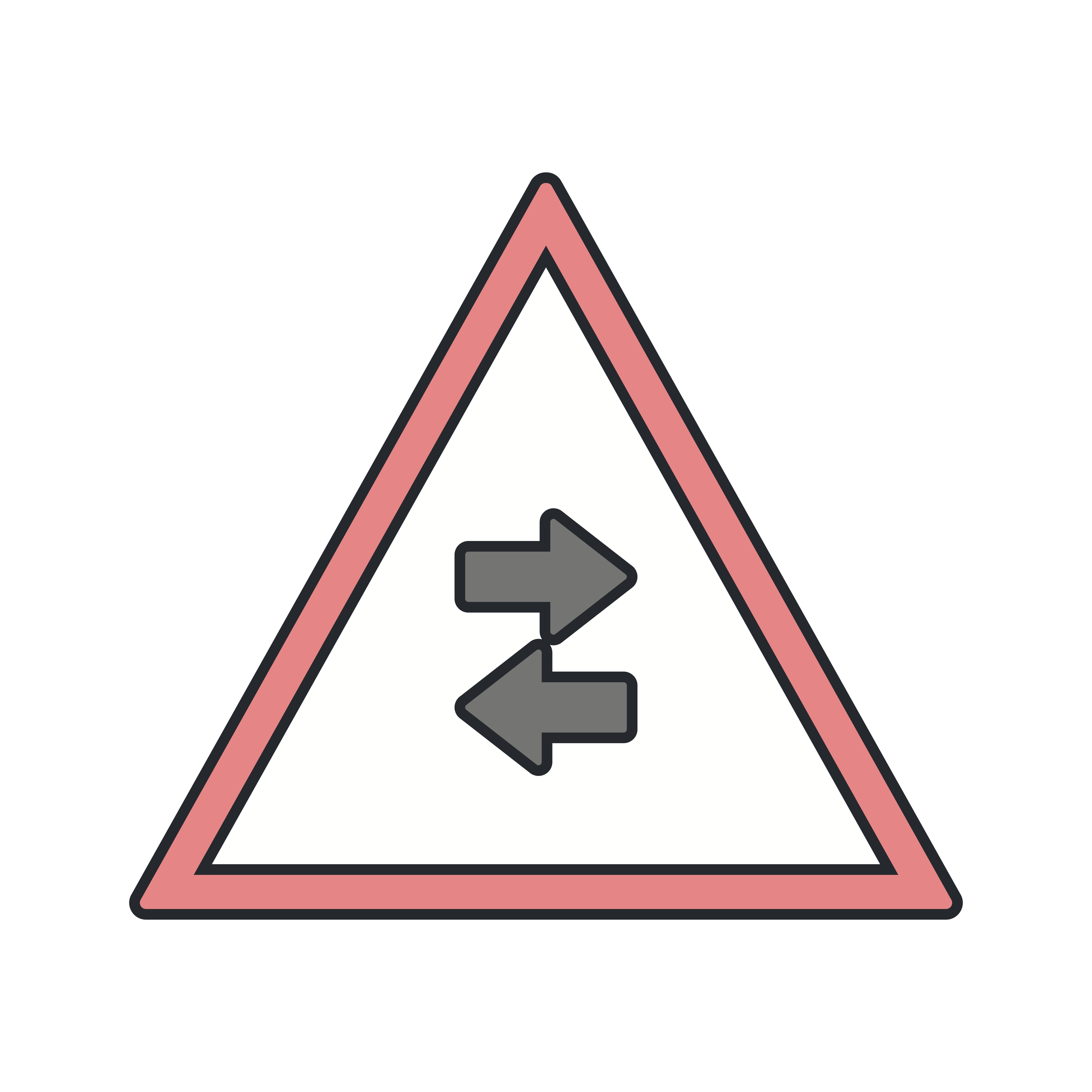 Vector Twoway traffic crosses oneway Road Sign Icon 421836 Vector Art at Vecteezy Vector Twoway traffic crosses oneway Road Sign Icon 421836 Vector Art at Vecteezy