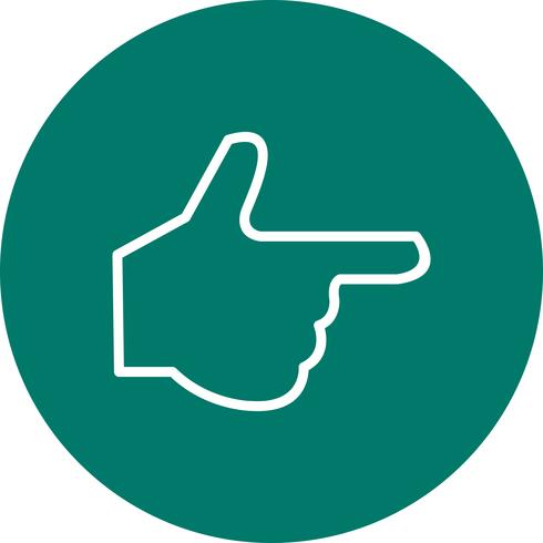 Hand Icon Vector Illustration