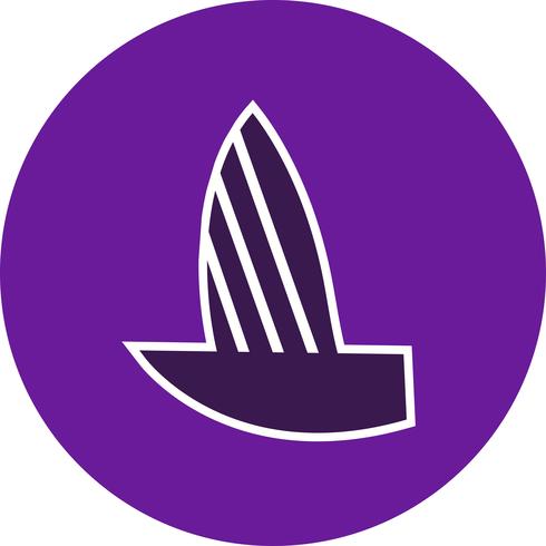 Vector Yacht Icon