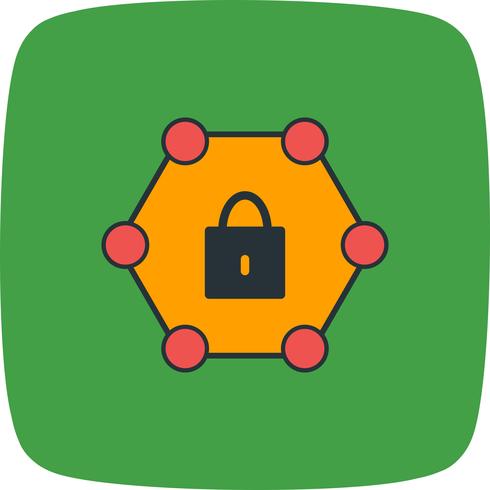 Vector Protected Network Icon