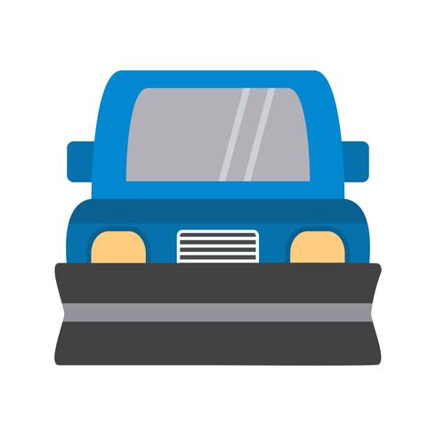Vector Snowplow Icon
