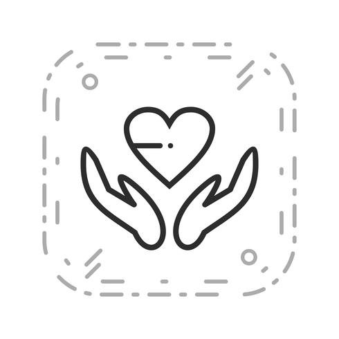 Vector icono de signo de salud