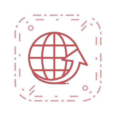 Vector Around the World Icon