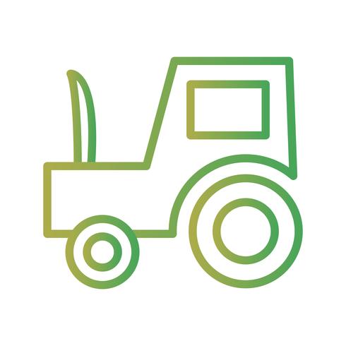 Vector Tractor Icon