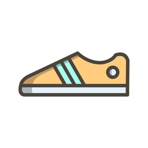 Icono de zapatos ilustración vectorial vector