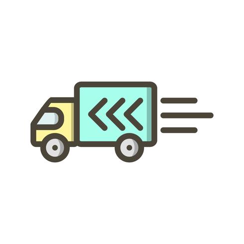 Vector Delivery Truck Icon