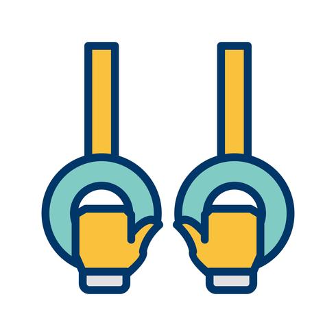Gymnastics Icon Vector Illustration