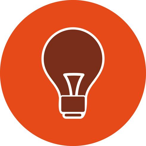 Vector Bulb Icon