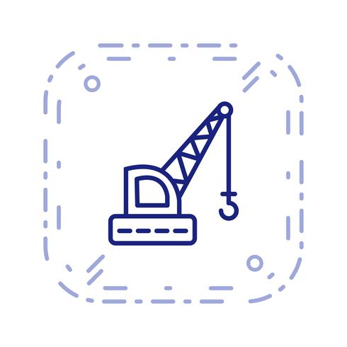 Vector Crane Icon