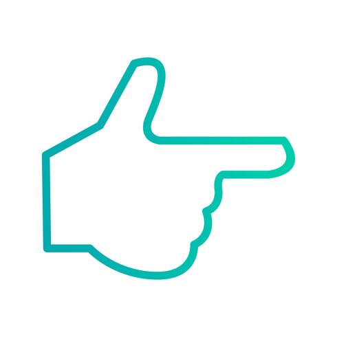 Hand Icon Vector Illustration