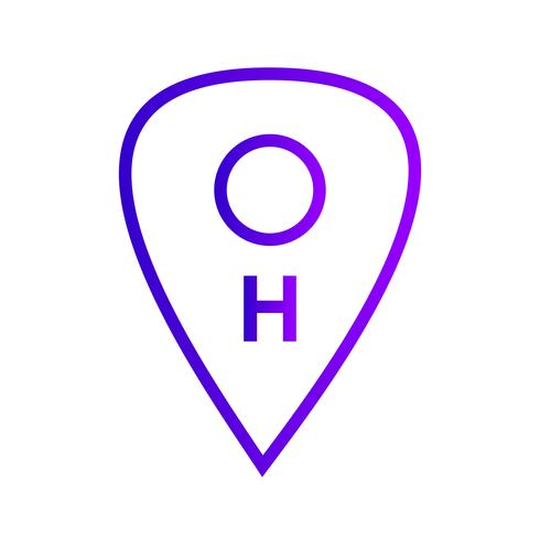 Vector Hospital Location Icon