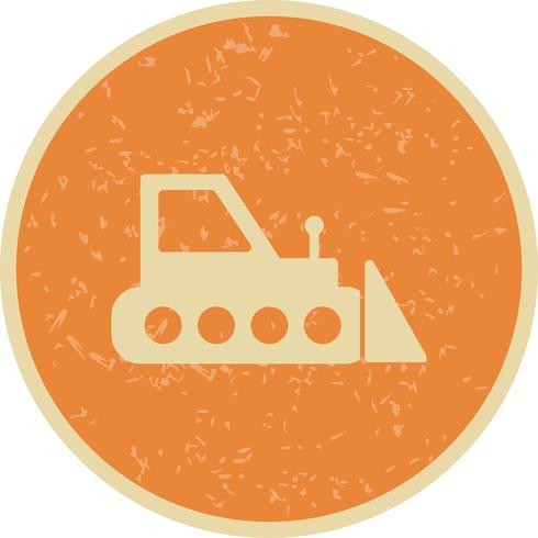 Vector Bulldozer Icon