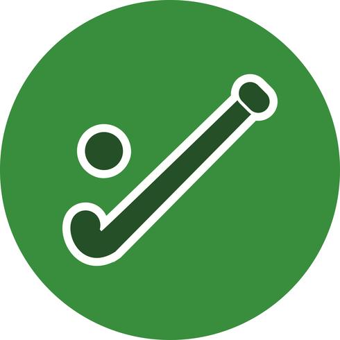 Hockey Icon Vector Illustration