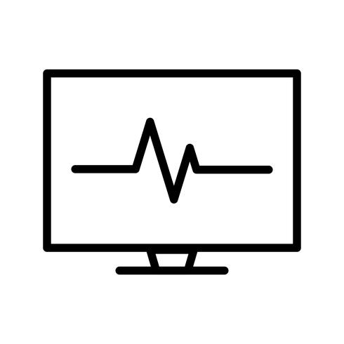 Vector ECG Icon