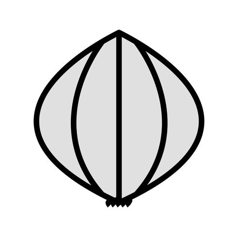 Vector Garlic Icon