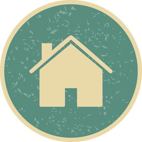 Icono de casa ilustración vectorial vector