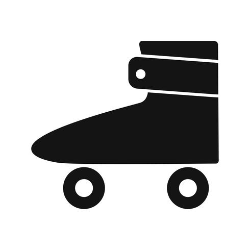 Roller Skate Icon Vector Illustration