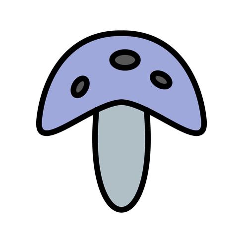 Vector Mushroom Icon