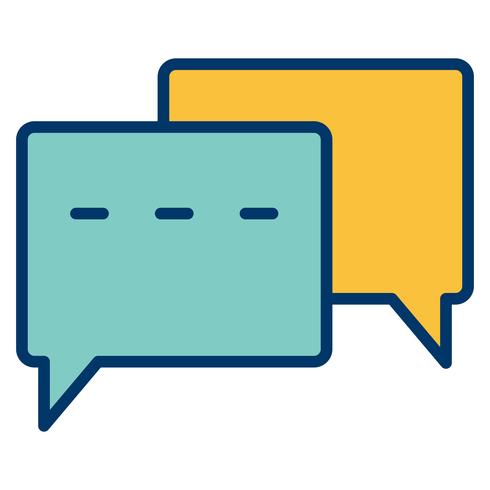 Vector Conversation Icon