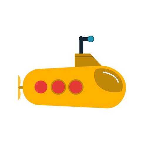 Vector Submarine Icon