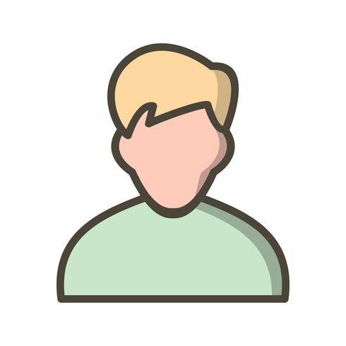 Icono de avatar ilustración vectorial vector