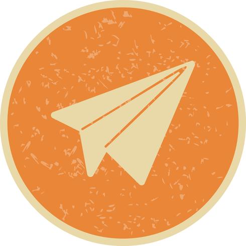 Paper Plane Icon Vector Illustration