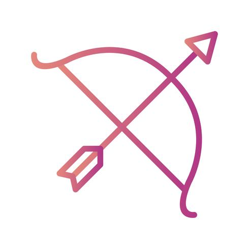Bow Icon Vector Illustration