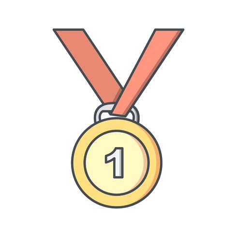 Medal Icon Vector Illustration