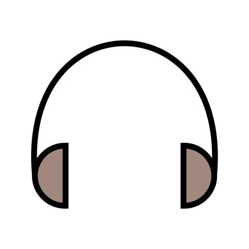 Headphones Icon Vector Illustration